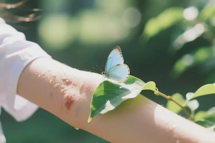 中學(xué)生手臂經(jīng)常長濕疹能不能徹底自愈(圖1)