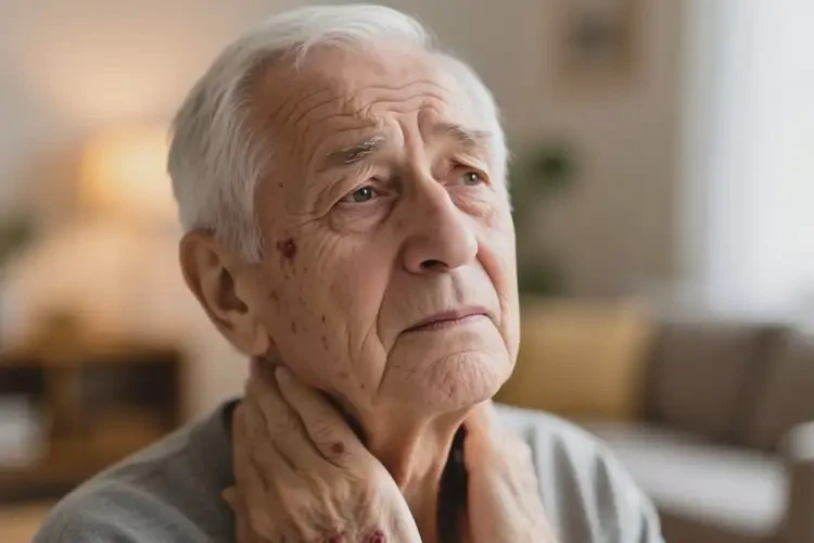 老年人脖子偶爾長濕疹能徹底自愈嗎(圖3)