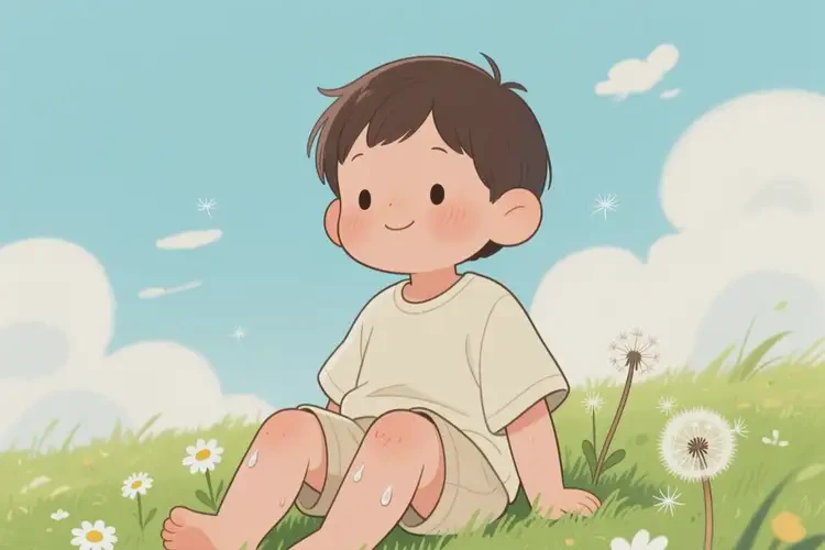 少儿大腿上长湿疹能靠自己自愈吗(图4)