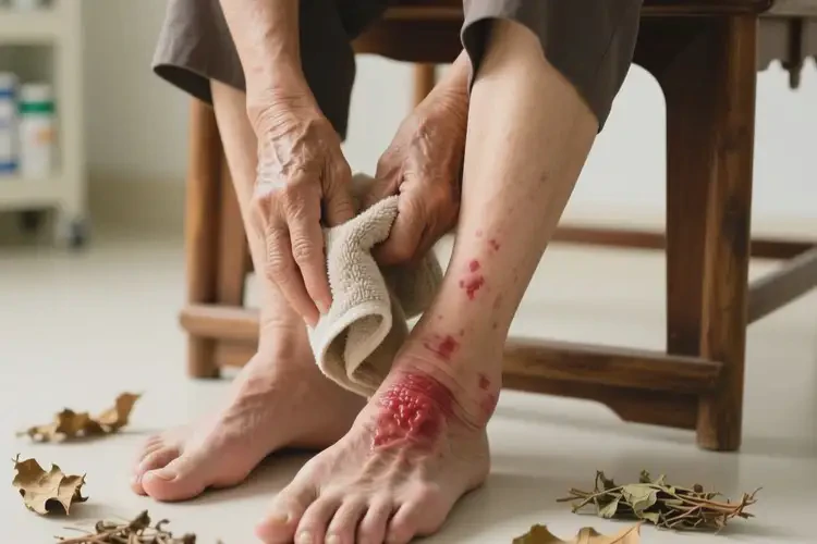 高齡老人腳上出濕疹能夠徹底治愈嗎(圖4)