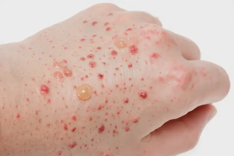 女人手上起濕疹能夠徹底治愈嗎(圖4)