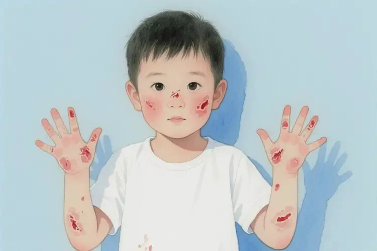小孩全身有濕疹能夠徹底治愈嗎(圖3)