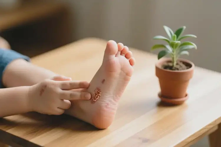 小兒腳上起濕疹不管它會自己好嗎(圖3)