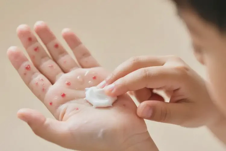 孩子手上出濕疹能夠徹底治愈嗎(圖4)
