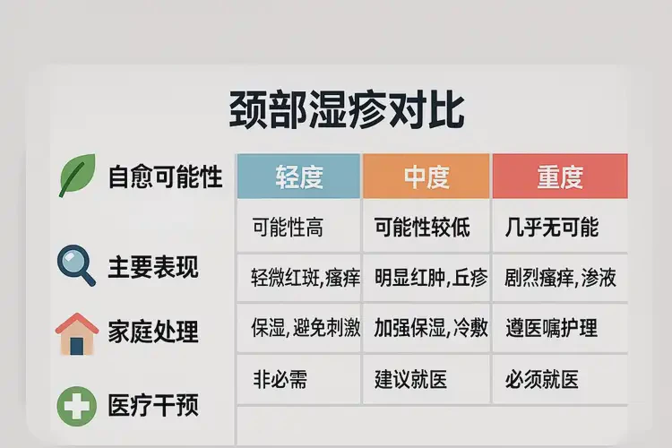 孩子脖子經(jīng)常長濕疹能靠自己自愈嗎(圖3)