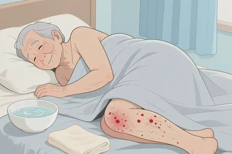 老年人大腿起濕疹能徹底自愈嗎(圖3)