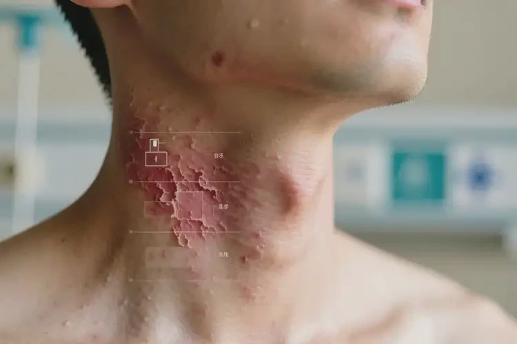 男性脖子上出現(xiàn)濕疹可不可以徹底自愈(圖3)