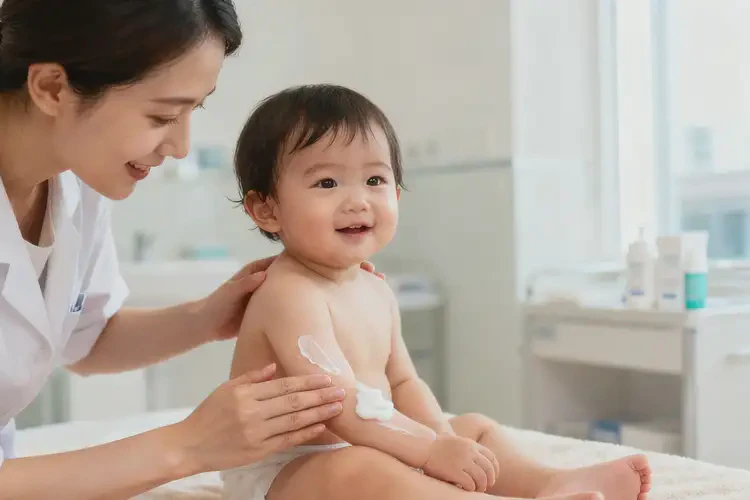 小兒四肢出濕疹可以徹底自愈嗎(圖1)