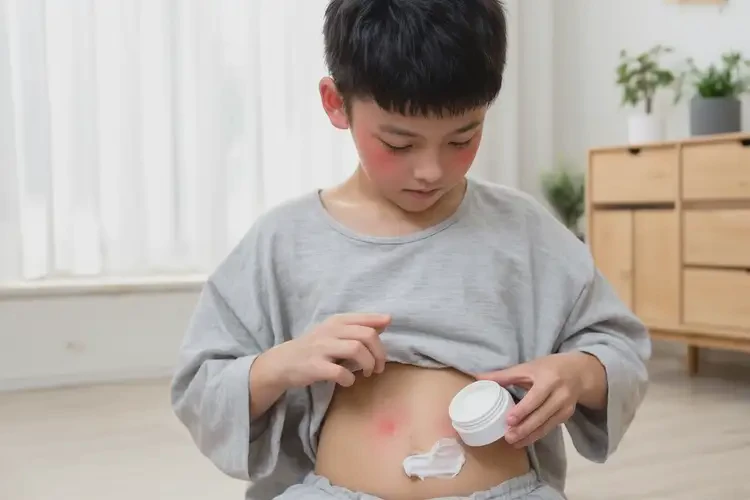 青少年肚子長(zhǎng)濕疹能徹底自愈嗎(圖1)