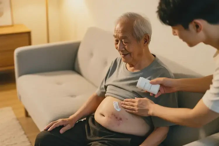 老年人肚子起濕疹可以徹底自愈嗎(圖4)