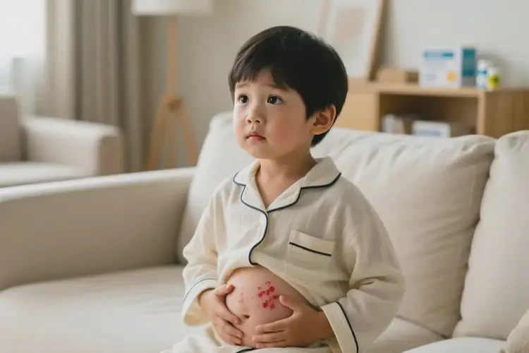 小孩肚子經(jīng)常起濕疹能徹底自愈嗎(圖4)