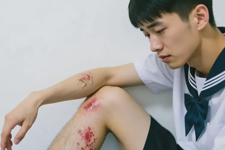 大學(xué)生四肢出濕疹不管它會(huì)自己自愈嗎(圖1)