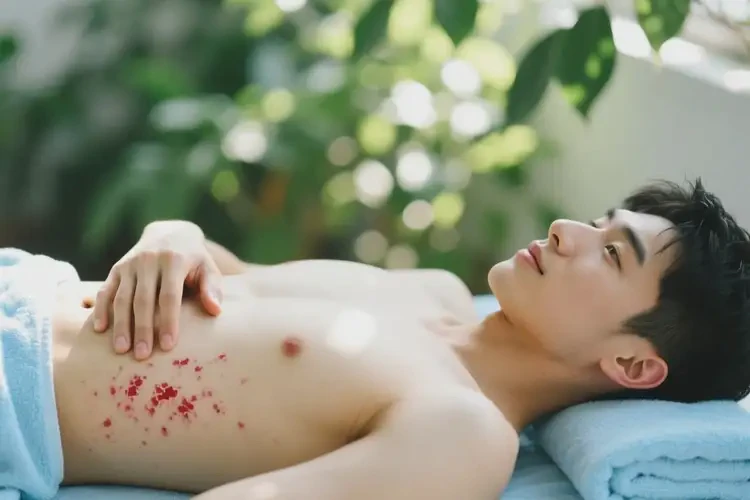 青年人肚子上出現(xiàn)濕疹能徹底自愈嗎(圖4)