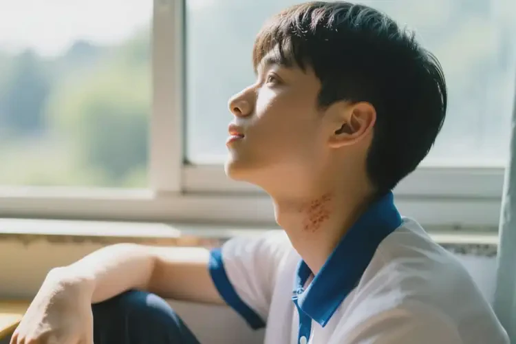 中學(xué)生脖子有濕疹能靠自己自愈嗎(圖1)