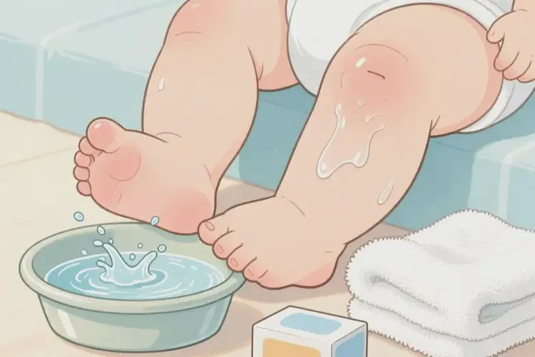 嬰幼兒身上容易長濕疹能夠徹底治愈嗎(圖1)