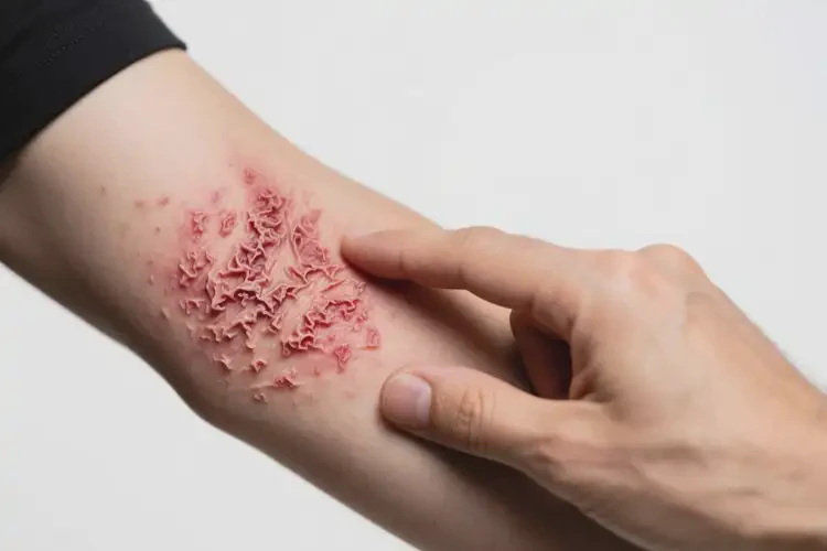 男人四肢偶爾長濕疹不管它會自己好嗎(圖1)