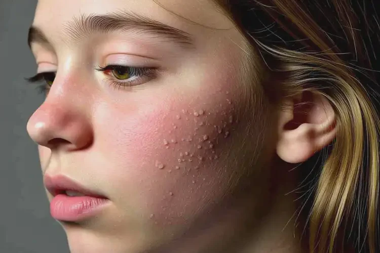 青少年臉上出現(xiàn)濕疹可不可以徹底自愈(圖3)