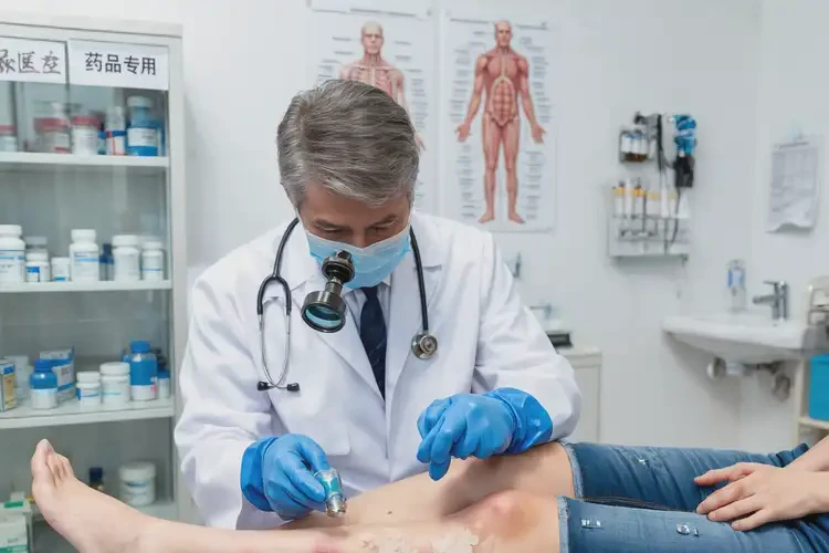 男性小腿經(jīng)常起濕疹可以徹底自愈嗎(圖1)