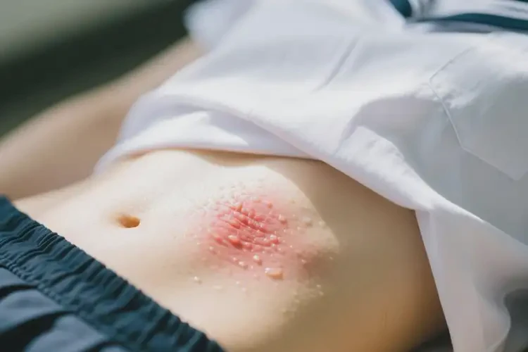 大學(xué)生肚子上長濕疹能不能徹底自愈(圖3)