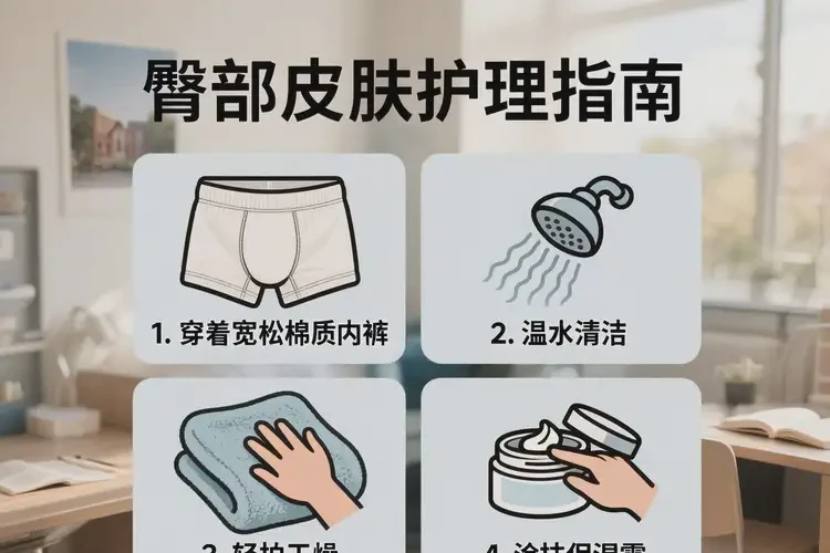 大学生屁股上经常起湿疹可不可以彻底自愈(图1)