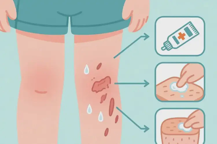 小孩大腿上有濕疹能夠徹底治愈嗎(圖4)