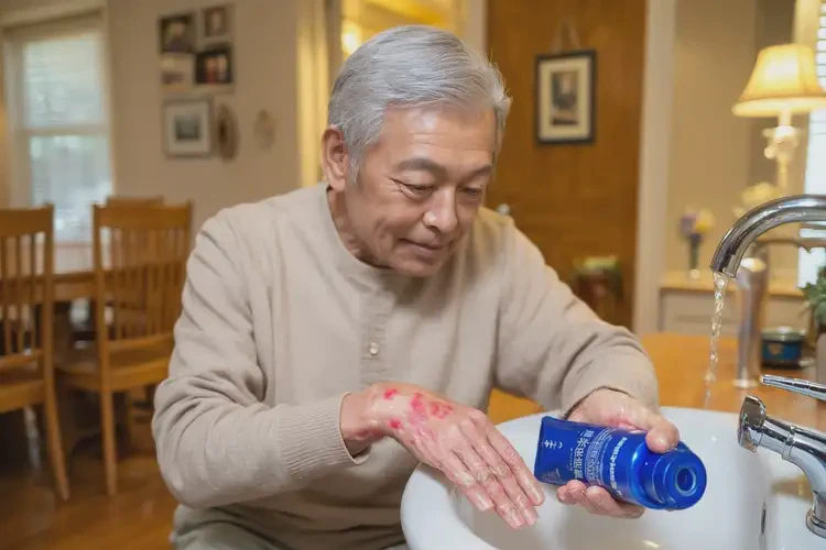 老年人手上容易起湿疹能够彻底治愈吗(图1)