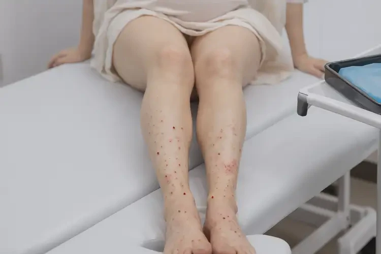 孕婦小腿上偶爾長(zhǎng)濕疹不管它會(huì)自己痊愈嗎(圖4)