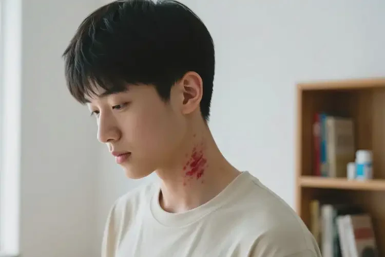 中學(xué)生脖子上經(jīng)常長濕疹不管它會自己痊愈嗎(圖4)