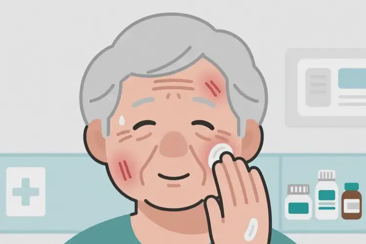 老年人面部有濕疹能徹底自愈嗎(圖3)