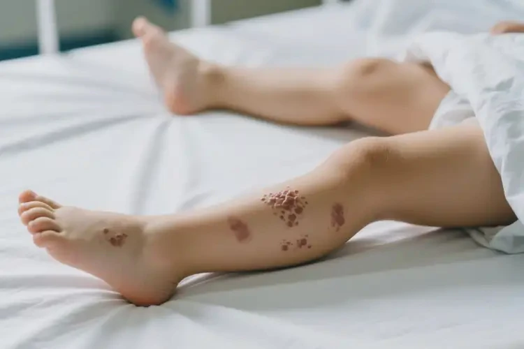 小孩小腿上經(jīng)常起濕疹能靠自己自愈嗎(圖2)