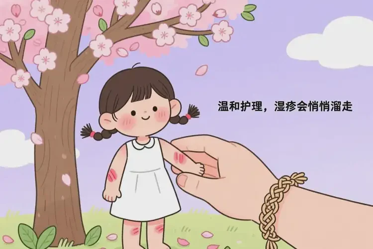 少兒全身出現(xiàn)濕疹能徹底自愈嗎(圖2)