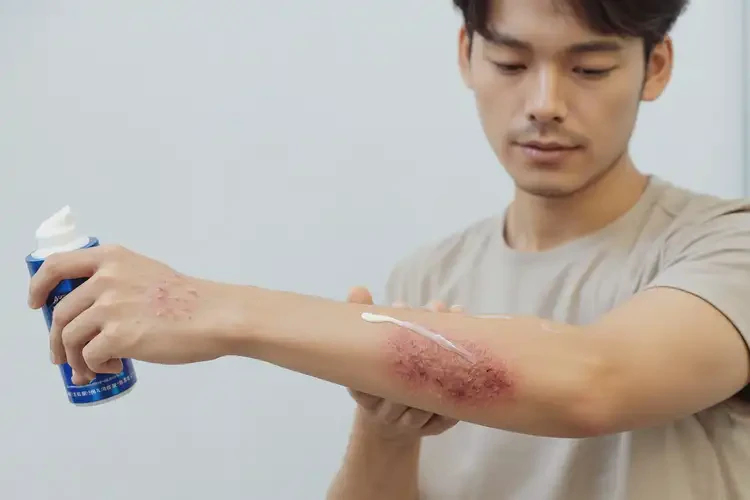 青年人手臂上容易起濕疹可以徹底自愈嗎(圖3)