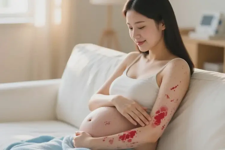 孕婦全身容易起濕疹不管它會(huì)自己自愈嗎(圖4)