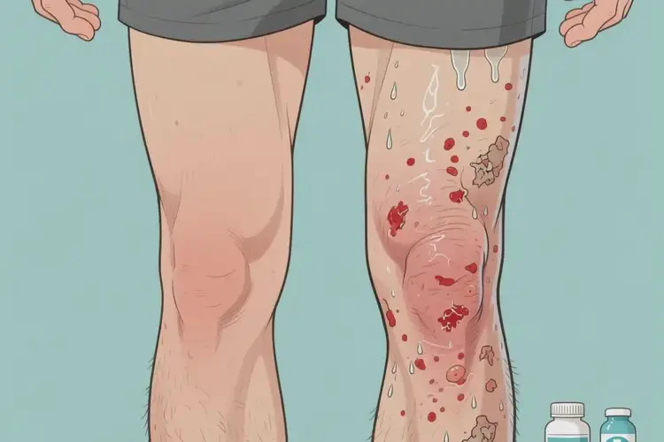 男性四肢經(jīng)常長濕疹不管它會自己痊愈嗎(圖2)