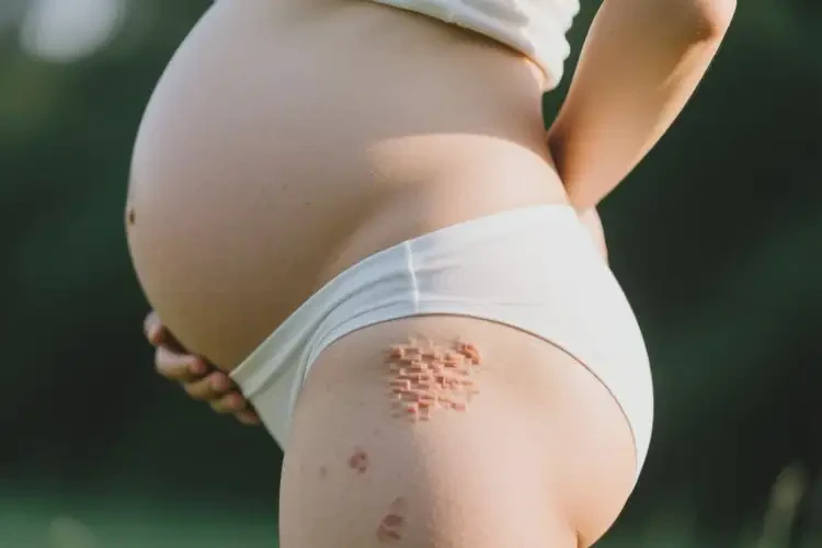 孕婦屁股容易長(zhǎng)濕疹不管它會(huì)自己好嗎(圖2)