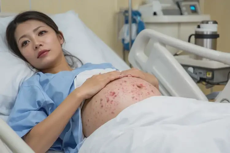 產婦肚子經常長濕疹不管它會自己好嗎(圖4)