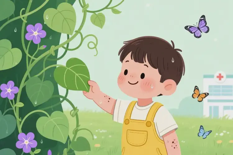 兒童身上經(jīng)常起濕疹不管它會(huì)自己自愈嗎(圖1)