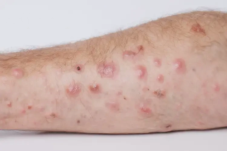 女生脖子上出現(xiàn)濕疹能徹底自愈嗎(圖3)