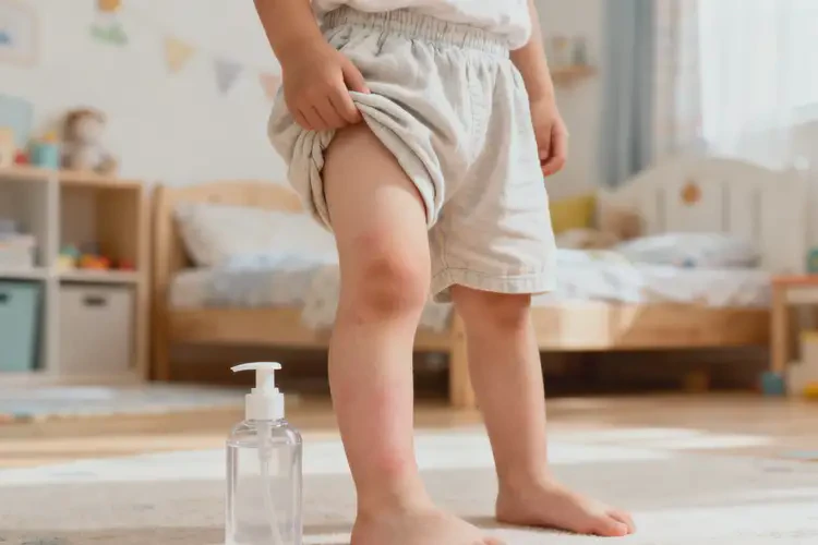 小学生大腿出湿疹能不能彻底自愈(图1)