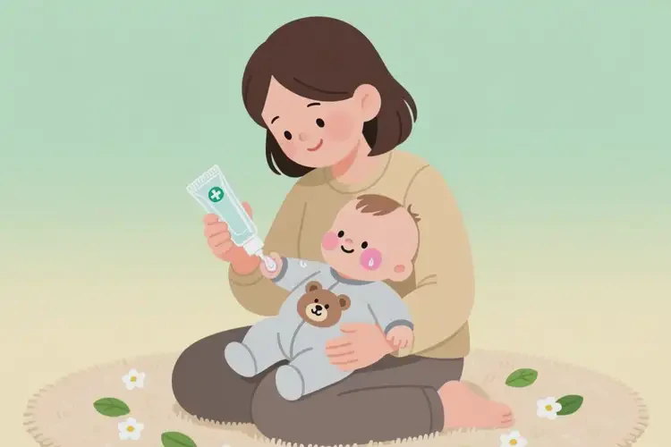 嬰幼兒肚子容易長(zhǎng)濕疹不管它會(huì)自己好嗎(圖2)