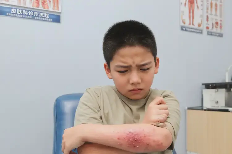 青少年身上出現(xiàn)濕疹不管它會自己自愈嗎(圖4)