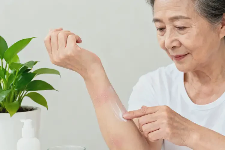 老年人手臂上經(jīng)常起濕疹能夠徹底治愈嗎(圖3)