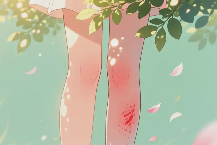 女生小腿長濕疹能徹底自愈嗎(圖2)