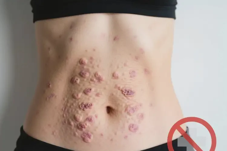 女人肚子上起濕疹可不可以徹底自愈(圖3)