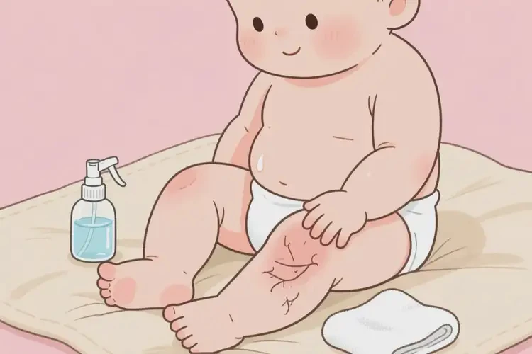 嬰幼兒大腿上經(jīng)常長濕疹可不可以徹底自愈(圖2)