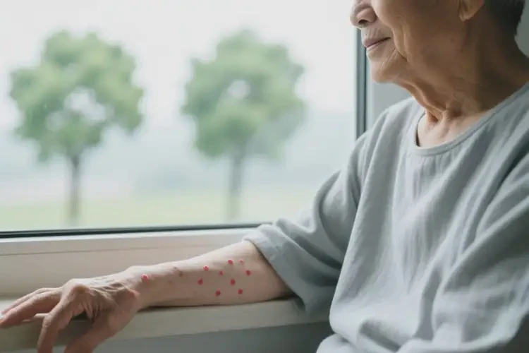 老人身上偶爾起濕疹可以徹底自愈嗎(圖3)