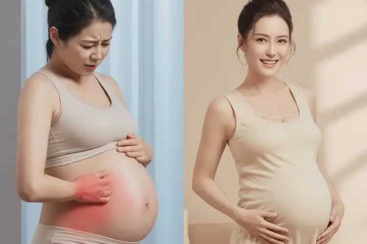 孕妇屁股出湿疹能靠自己自愈吗(图2)