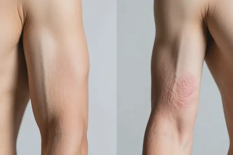 男人手臂起濕疹能不能徹底自愈(圖3)