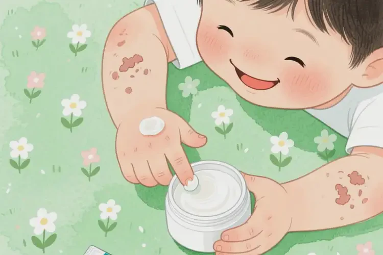 小學生手上出現(xiàn)濕疹能夠徹底治愈嗎(圖2)