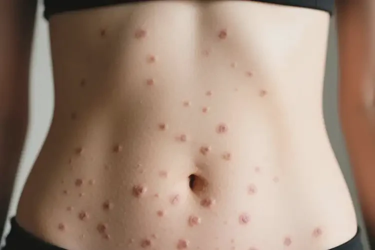 女生肚子上有濕疹不管它會自己痊愈嗎(圖2)